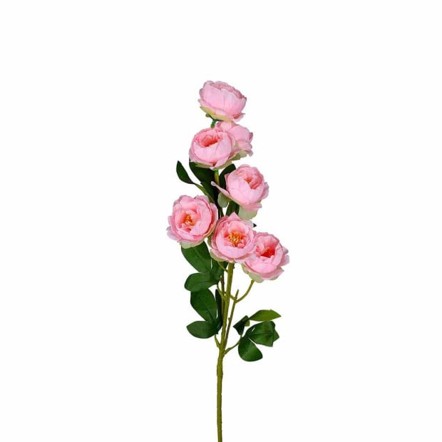 6x Artificial Flower 7 Heads Flowers Garden Home Decor Pink Image 6