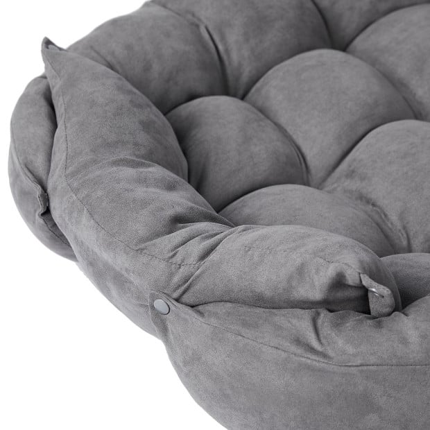 Pet Bed 2 Way Use Dog Cat Soft Warm Calming Mat Sleeping - Grey S Image 6