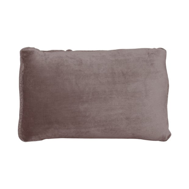 Luxury Flannel Quilt Cover with Pillowcase Mink Queen Image 6