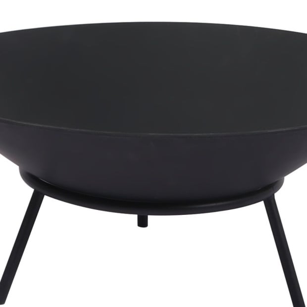 2in1 Steel Fire Pit Bowl Garden Outdoor Patio Fireplace Heater 70cm Image 6