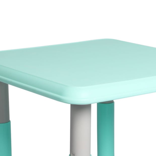 Kids Table Chairs Children Furniture Play Study Desk Set Green Image 6