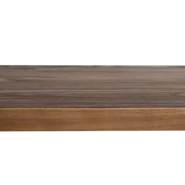 Dining Table Wooden Metal Kitchen Tables Cafe Restaurant 140cm Image 6