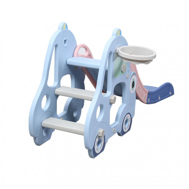Kids Slide 135cm Long Basketball Activity Center Toddlers Play Set Toy Image 6