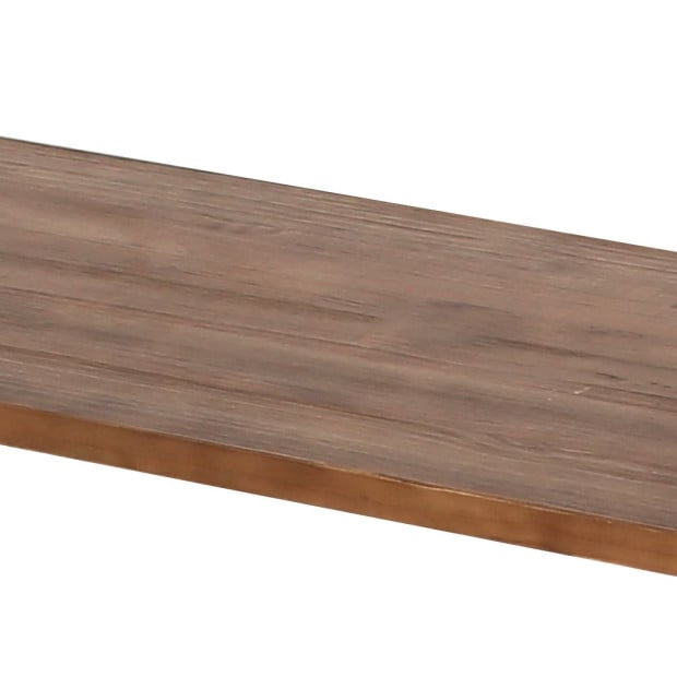 High Bar Table Industrial Pub Table Solid Wood Kitchen Cafe Office Image 6