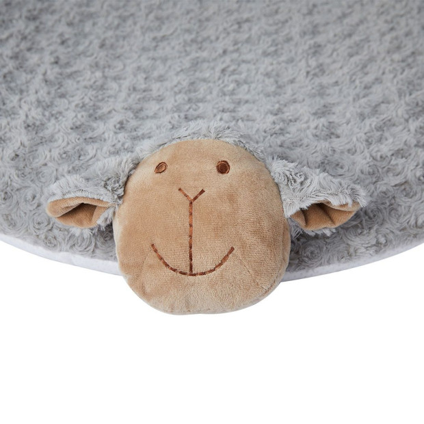 Pet Bed Cat Calming Dog Squeaky Toy Cushion Puppy Mat Grey Image 6