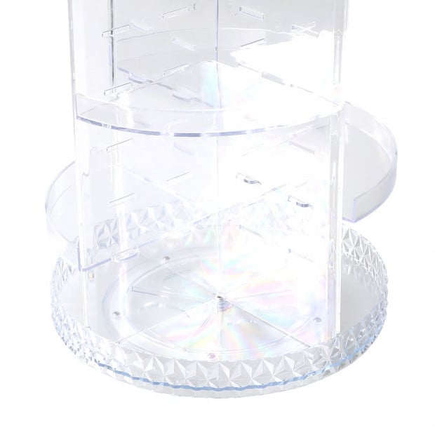 Makeup Organiser Acrylic Rotating Cosmetic Organizer Holder Clear Image 6