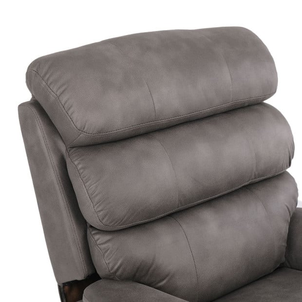Recliner Chair Electric Lift Armchair Lounge Sofa Grey USB Charge Image 6