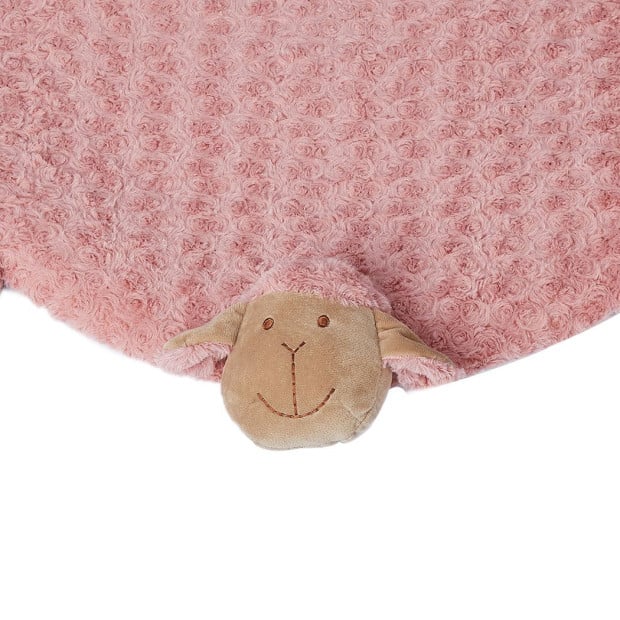 Pet Bed Cat Calming Dog Squeaky Toy Cushion Puppy Mat Pink Image 6