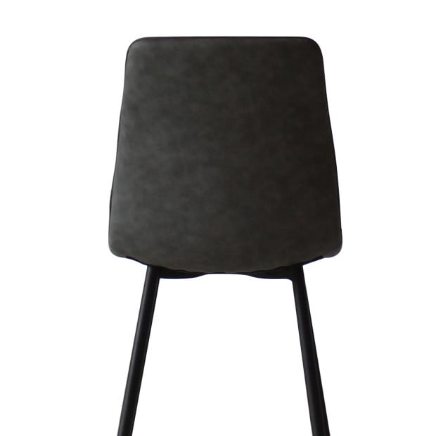4x Dining Chairs Kitchen Table Lounge Room Padded Seat PU Leather Image 6