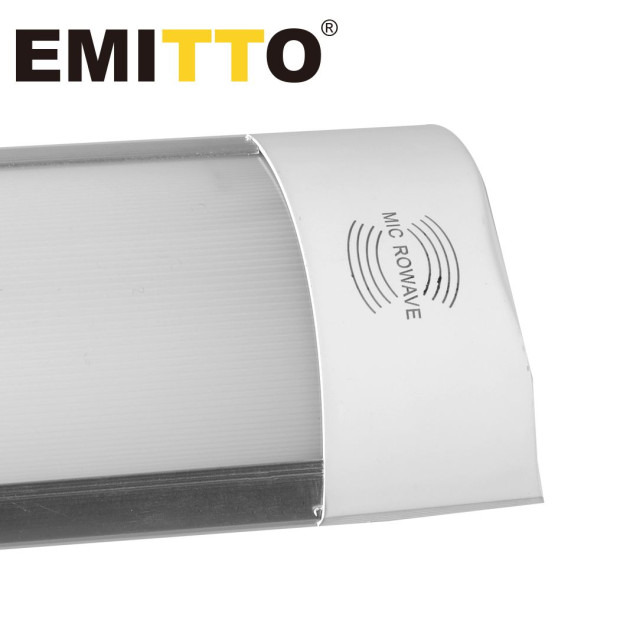 LED Batten Light Ceiling Linear Microwave Sensor Daylight 30W Image 6