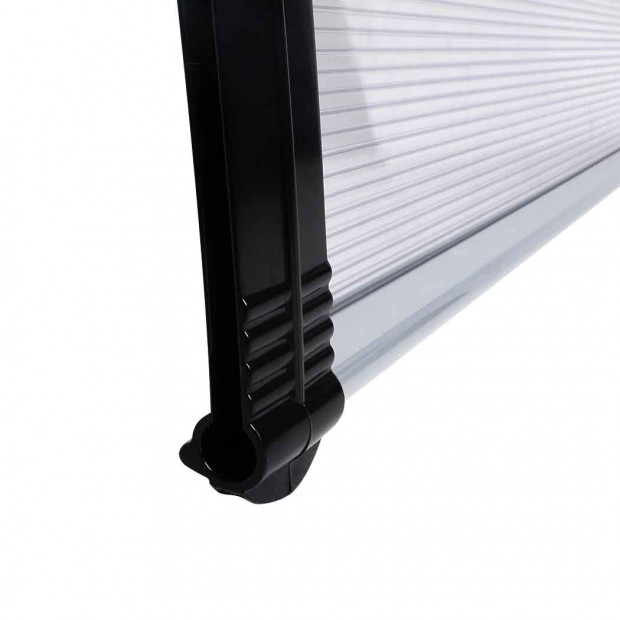 Window Door Awning Canopy UV Patio Sun Shield Rain Cover DIY 1M x1.2M Image 6
