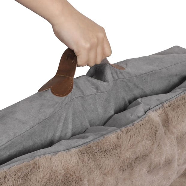 Dog Calming Bed Pet Cat Cover Washable Orthopedic Memory Foam M Image 6