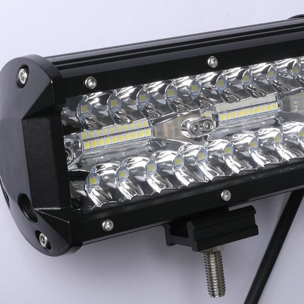 LED Light Bar Work Flood Spot Beam Lamp Offroad Caravan Strip 240W Image 6