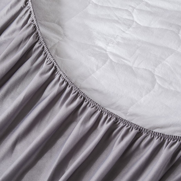 Mattress Protector Topper Bamboo Charcoal Pillowtop Waterproof Single Image 5