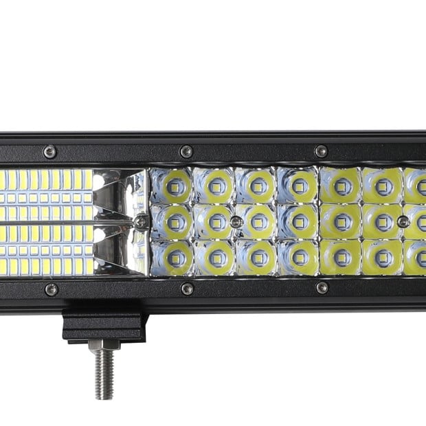 LED Light Bar Work Flood Spot Beam Lamp Offroad Caravan Strip 360W Image 6