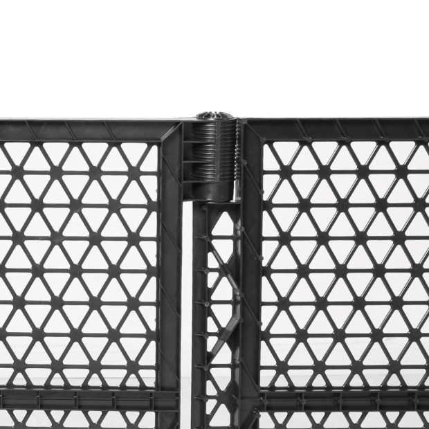 Pet Playpen Foldable Protable Dog Plastic Garden Outdoor 4 Panels Image 6