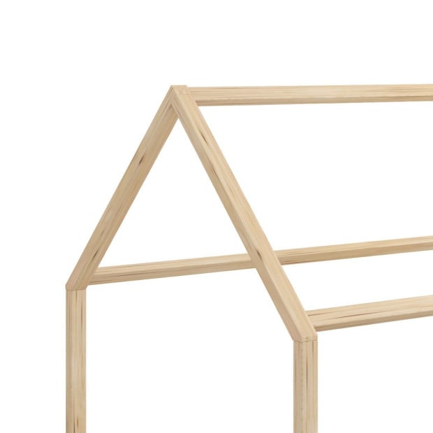 Bed Frame Single Wooden Timber House Frame Wood Mattress Base Platform Image 6