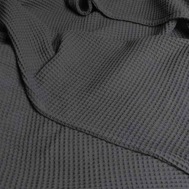 Throw Blanket Cotton Waffle Soft Warm Large Rugs Double Image 6