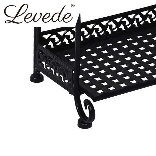 Plant Stand 5 Tiers Outdoor Indoor Metal Flower Pots Rack Garden Shelf Image 6