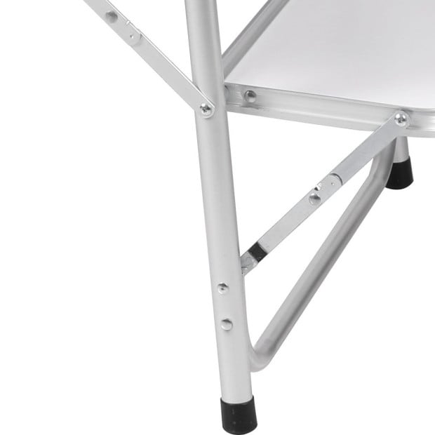 Camping Table Folding Portable Outdoor Aluminium Picnic BBQ Desk Image 6