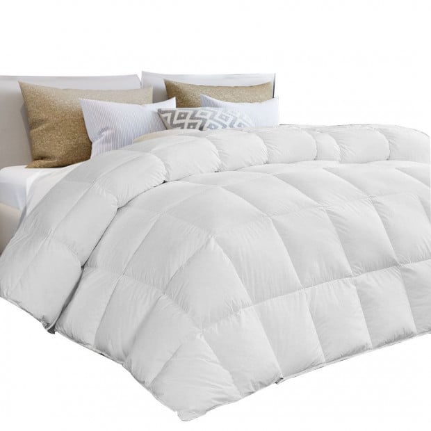 DreamZ All Season Quilt Siliconized Fiberfill Duvet Doona Queen
