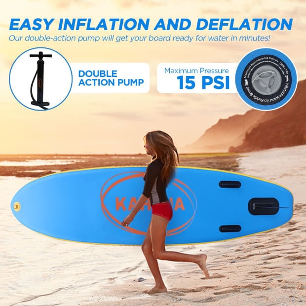 Kahuna Hana 10FT Inflatable Stand Up Paddle Board iSUP Image 5