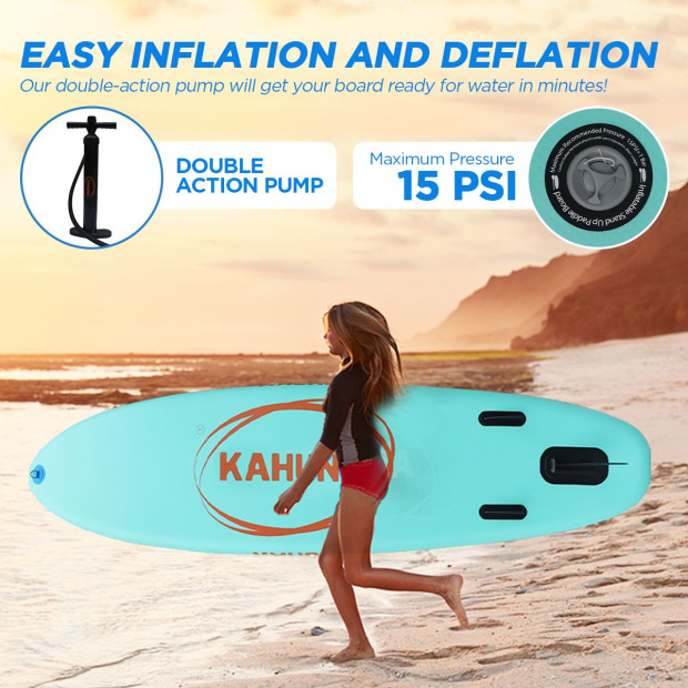 Kahuna Hana 10ft6in Inflatable Stand Up Paddle Board iSUP Image 10