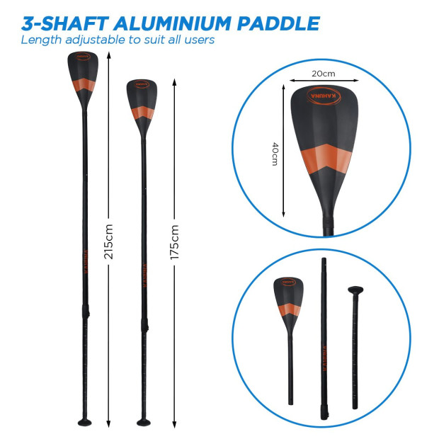 Kahuna Hana 10ft6in Inflatable Stand Up Paddle Board iSUP Image 12