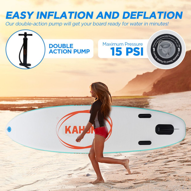 Kahuna Hana 11FT Inflatable Stand Up Paddle iSUP Board Image 8