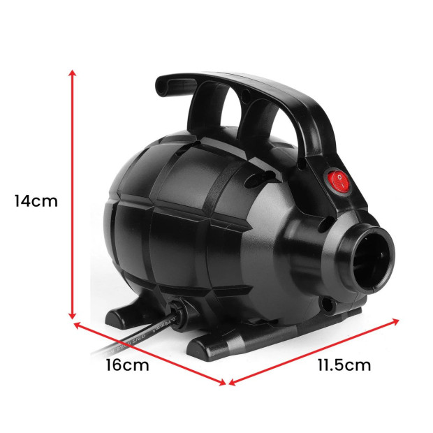 Powertrain 500W Electric Air Pump for Air Track Mat, Air Mattress, Pool Floats and Toys Image 4
