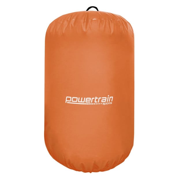 Inflatable Gymnastics Air Barrel Exercise Roller 120cm x 75cm - Orange