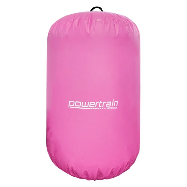 Inflatable Gymnastics Air Barrel Exercise Roller 120cm x 75cm - Pink