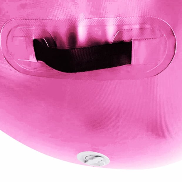 Inflatable Gymnastics Air Barrel Exercise Roller 120cm x 75cm - Pink Image 5