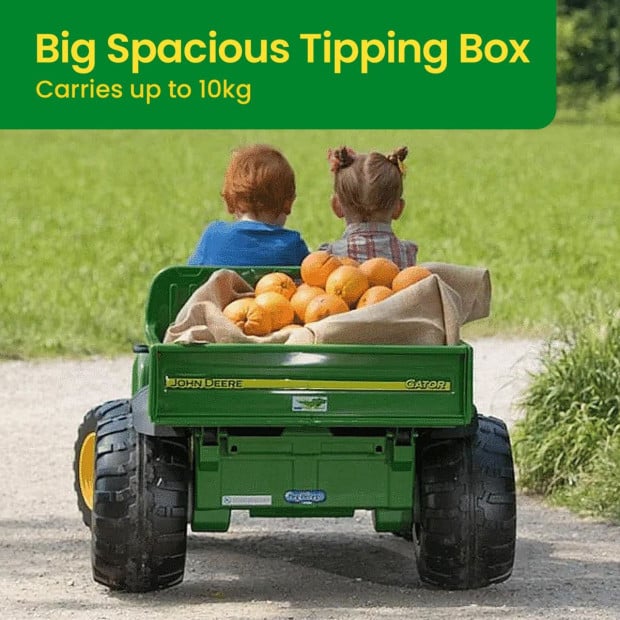 Kids Electric Toy Ride-On Car John Deere Gator HPX Image 12