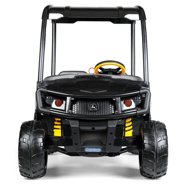 John Deere Midnight Black Gator XUV Kids Ride On Car Dual Seat 12V Battery Image 6