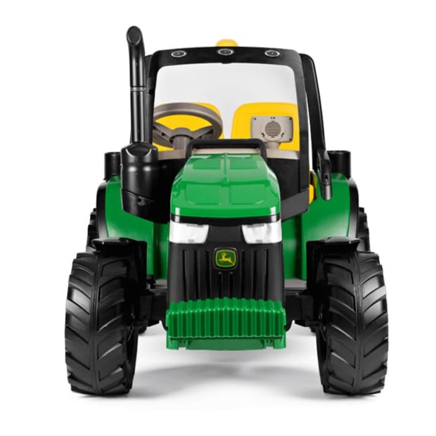 John Deere Dual Force Tractor Battery Operated 2-Seater Ride On Image 3