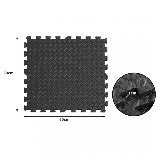 EVA Foam Mat Gym Floor Interlocking 12PCS Image 3