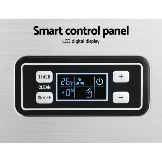 Commercial Ice Maker Machine 45kg Ice Cube Tray Bar Stainless Steel Image 5