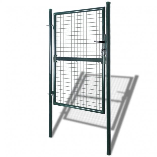 Garden Mesh Gate Fence Door Wall Grille 85.5 x 150 cm / 100 x 200 cm Image 2