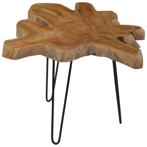 Coffee Table (60-70)x45 Cm Teak Wood Image 3