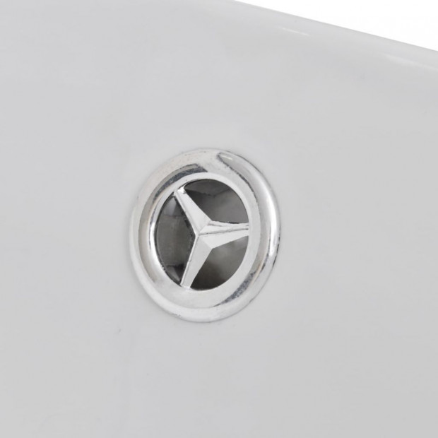 Luxury Ceramic Basin Oval with Overflow 59 x 38.5 cm Image 6