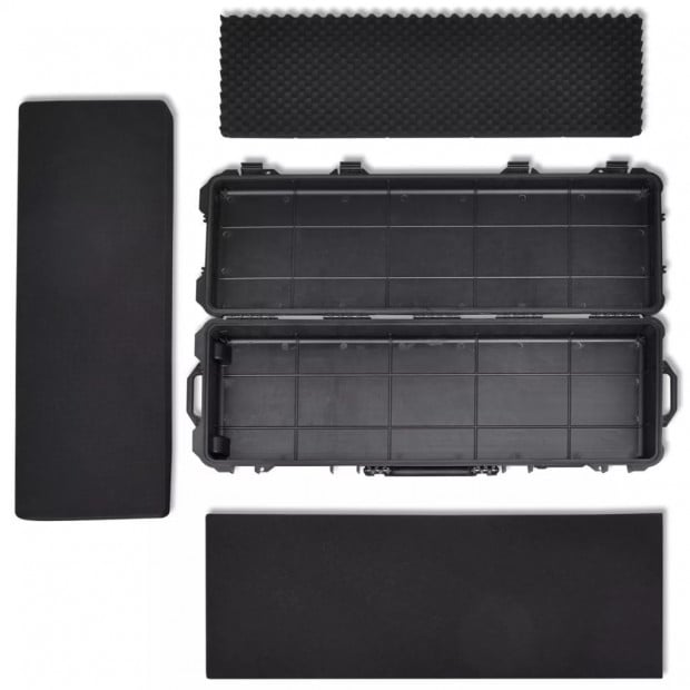 Waterproof Plastic Molded Gun Case Trolly Carry Case Image 7