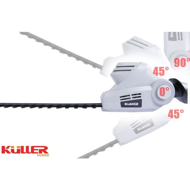 KULLER Corded Electric Pole Chainsaw / Hedge Trimmer Multi function Image 6