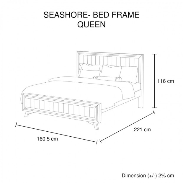 Seashore Queen Bed Image 6