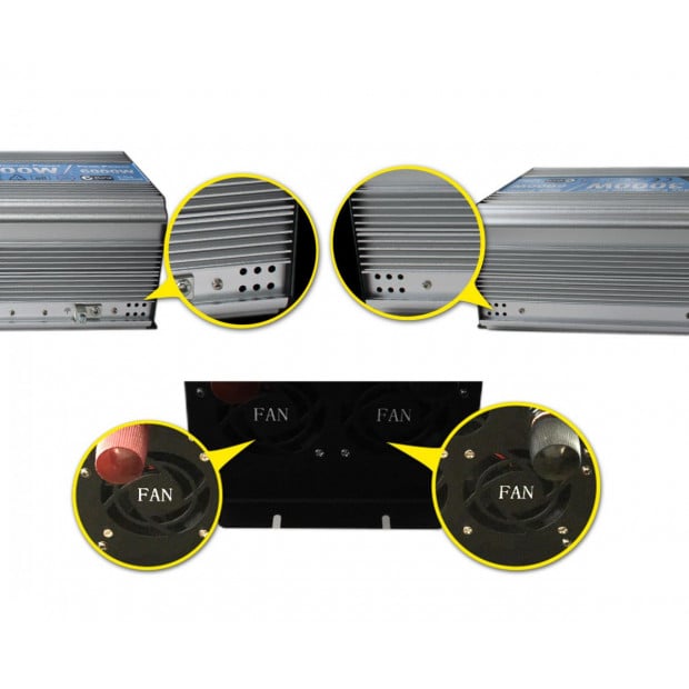 Pure Sine Wave Power Inverter 3000w/6000w 24v-240v Remote Control Image 3