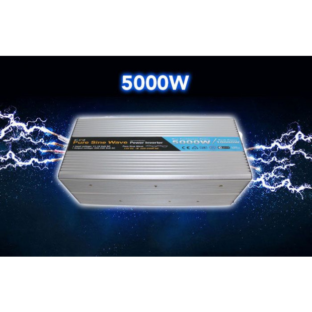 Elinz 5000w/10000w Pure Sine Wave Power Inverter 12v-240v Aus Image 5