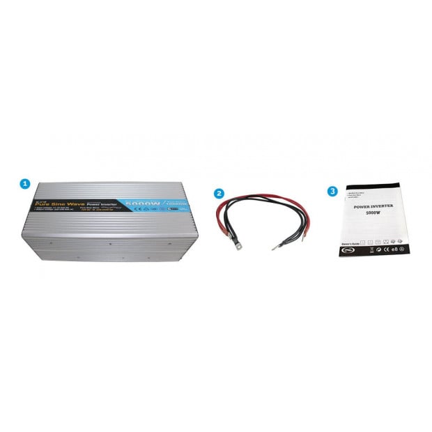 Elinz 5000w/10000w Pure Sine Wave Power Inverter 12v-240v Aus Image 8