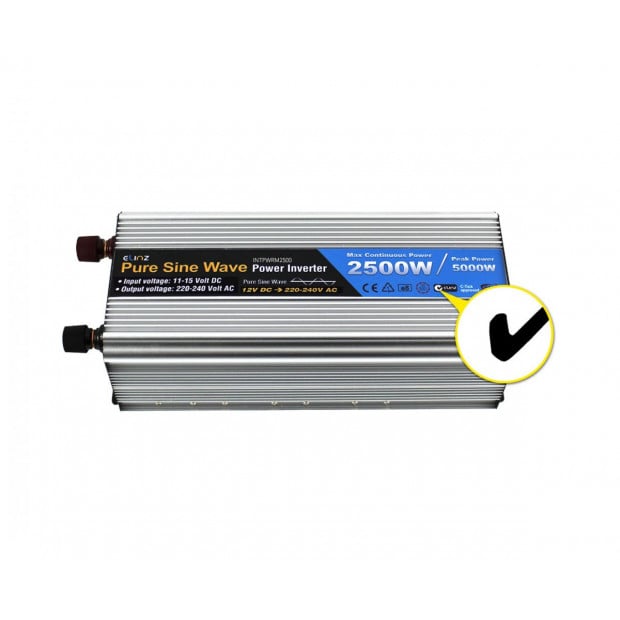 Pure Sine Wave Power Inverter 2500w/5000w 12v-240v Remote Control Image 2