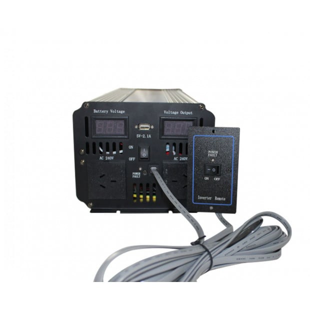 Pure Sine Wave Power Inverter 2500w/5000w 12v-240v Remote Control Image 3