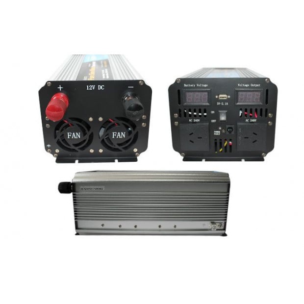 Pure Sine Wave Power Inverter 3000w/6000w 12v-240v Remote Control Image 4